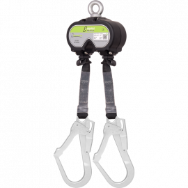 DOUBLE RETRACTABLE  LANYARD FOR SCAFFOLDER