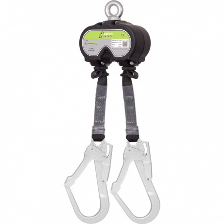 DOUBLE RETRACTABLE  LANYARD FOR SCAFFOLDER