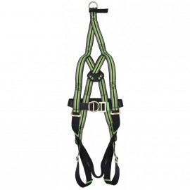 Safety harness  with rescue strap