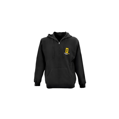 HOODY SWEATSHIRT WITH ZIP