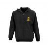 HOODY SWEATSHIRT WITH ZIP